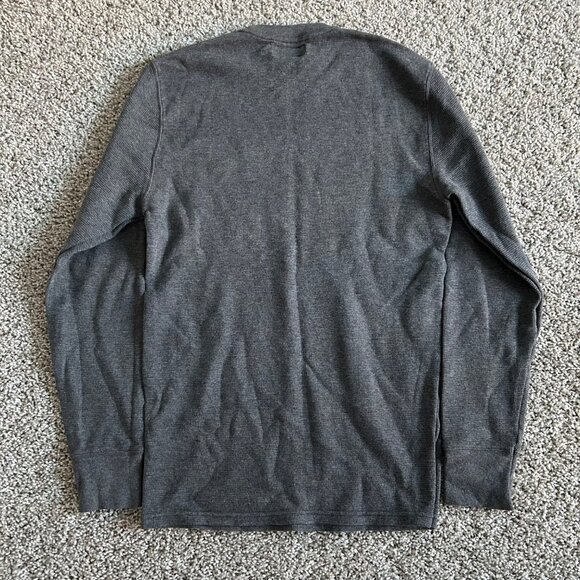 Polo Ralph Lauren Men's Size S Waffle Knit Long Sleeve Crewneck Tee Shirt - Picture 2 of 7